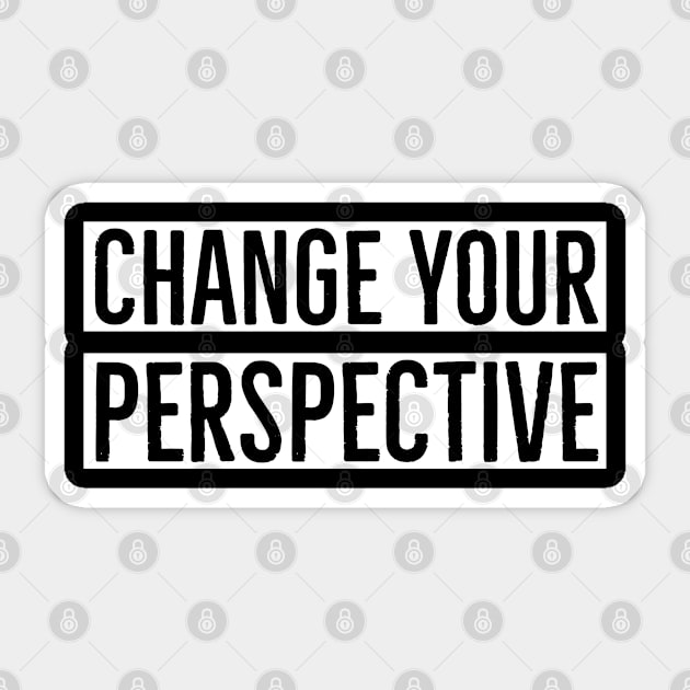 Change Your Perspective Sticker by Quoteeland